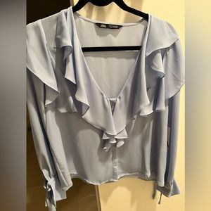Zara Blouse with Ruffles